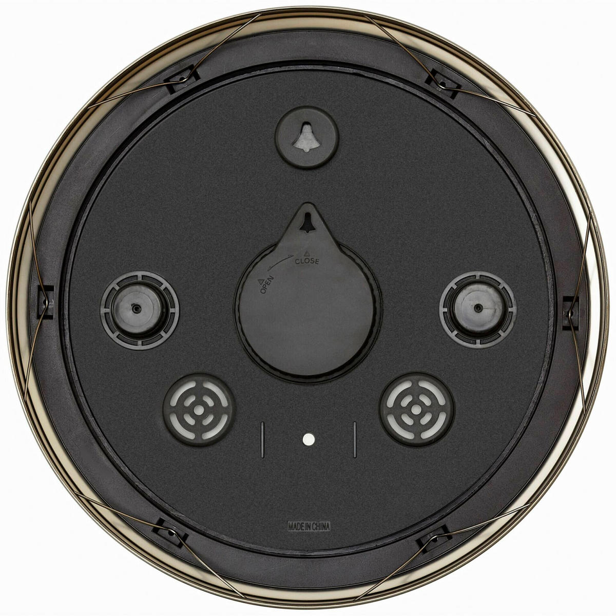 WANDUHR  Weiß  - Weiß, Basics, Kunststoff (38,7/7,00/38,7cm)