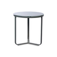 COUCHTISCH in Metall, Glas 50/50/50 cm  - Grau, Design, Glas/Metall (50/50/50cm) - Xora