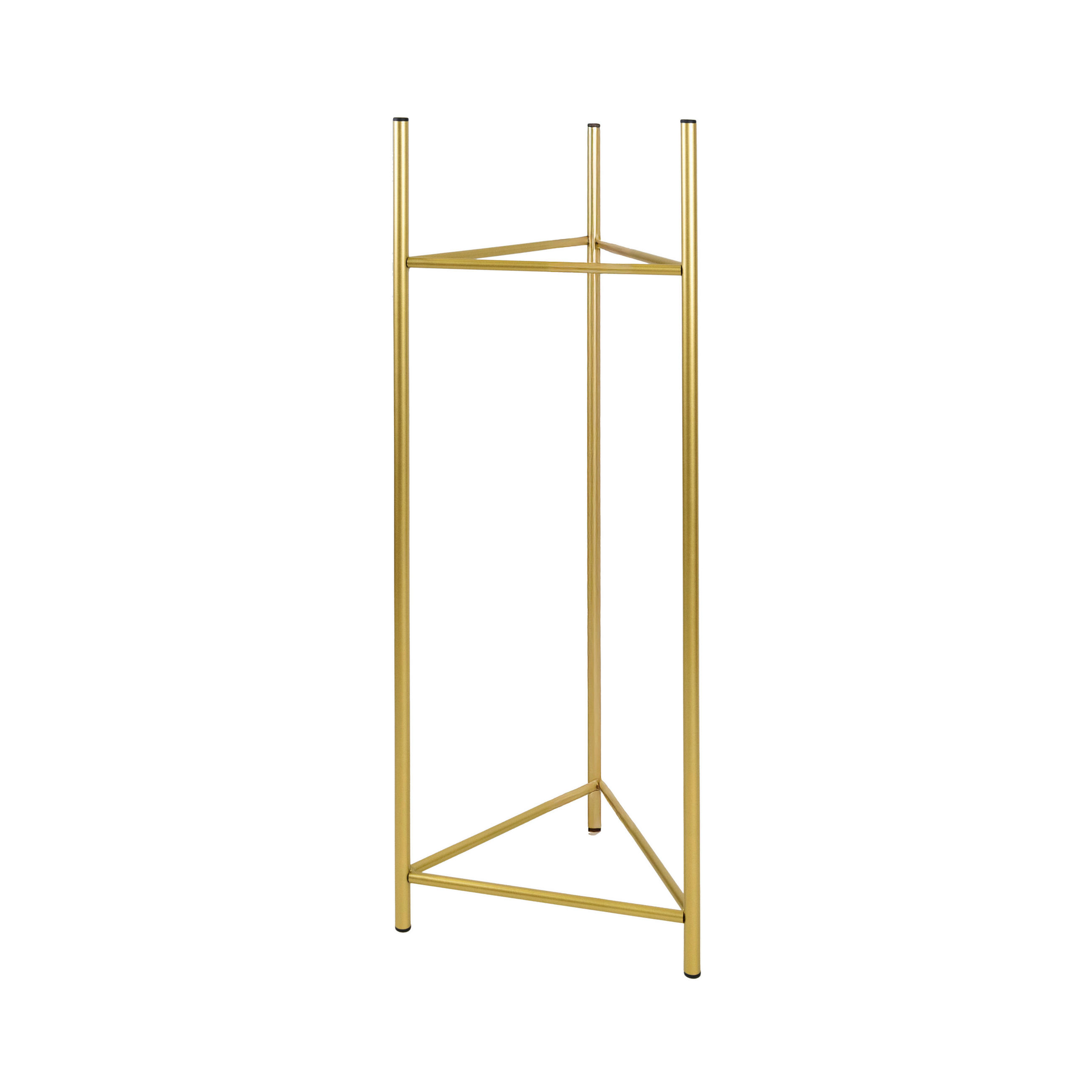 BLUMENSTÄNDER Metall  - Goldfarben, Basics, Metall (27/90/27cm)