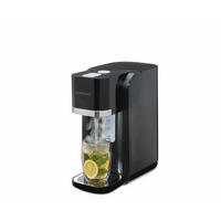 HEIßWASSERSPENDER GOURMETmaxx  - Schwarz, Basics, Kunststoff/Metall (27/14,4/27,5cm) - GOURMETMAXX