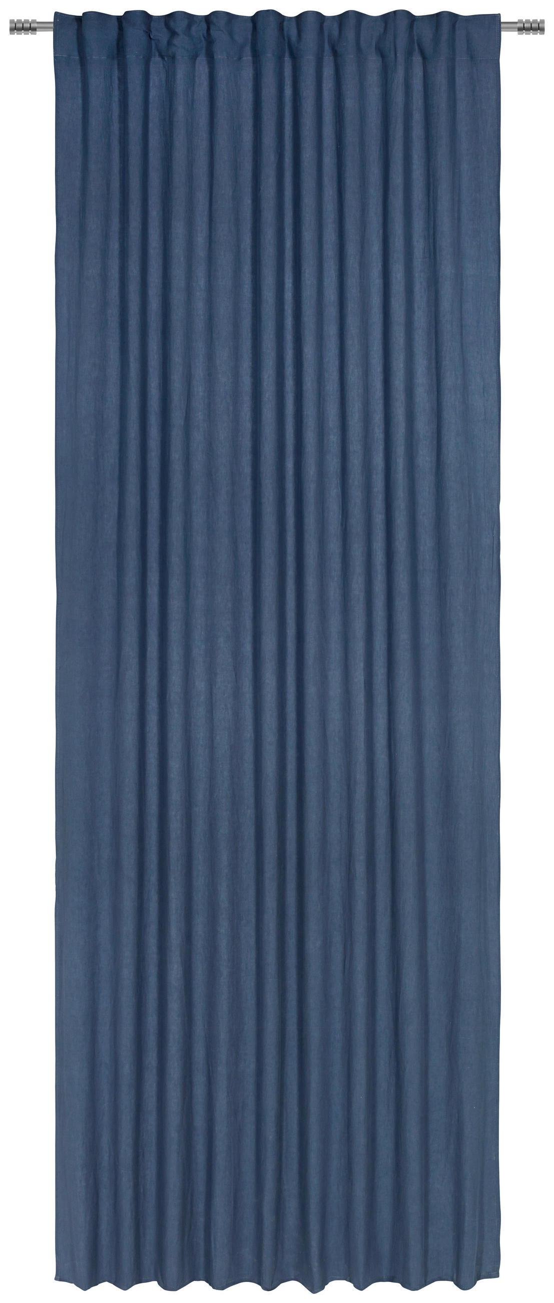 GOTOVA ZAVESA petrolej plava - petrolej plava, Prirodno, tekstil (140/280cm) - Esposa