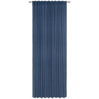 GOTOVA ZAVESA petrolej plava - petrolej plava, Prirodno, tekstil (140/280cm) - Esposa