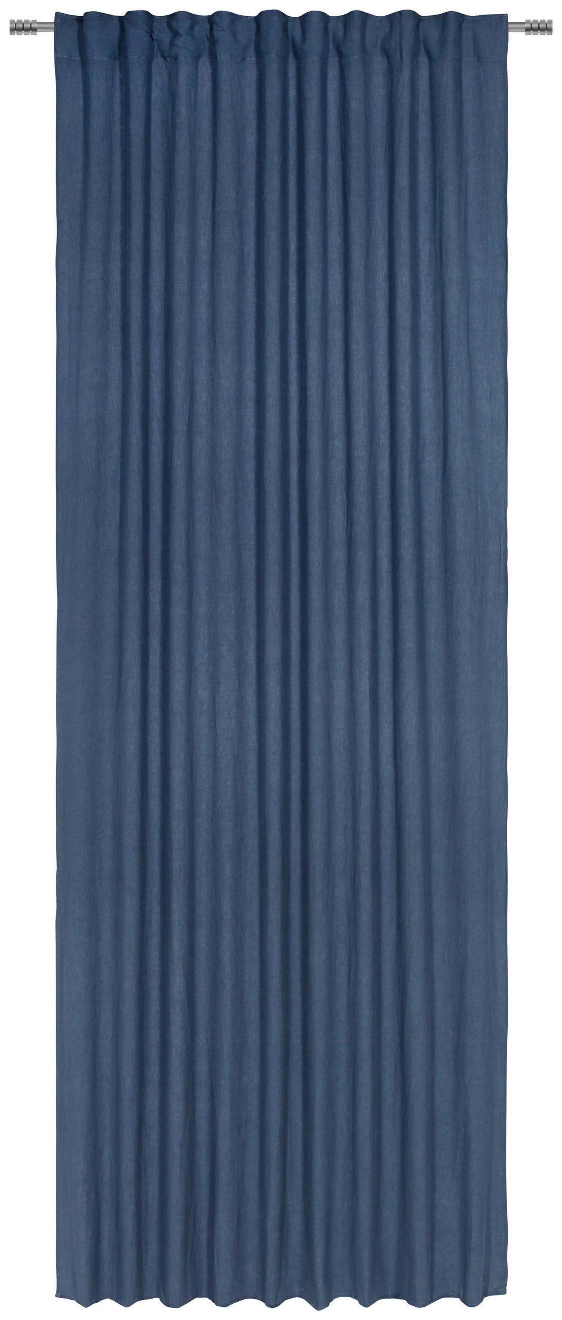 GOTOVA ZAVESA petrolej plava - petrolej plava, Prirodno, tekstil (140/280cm) - Esposa