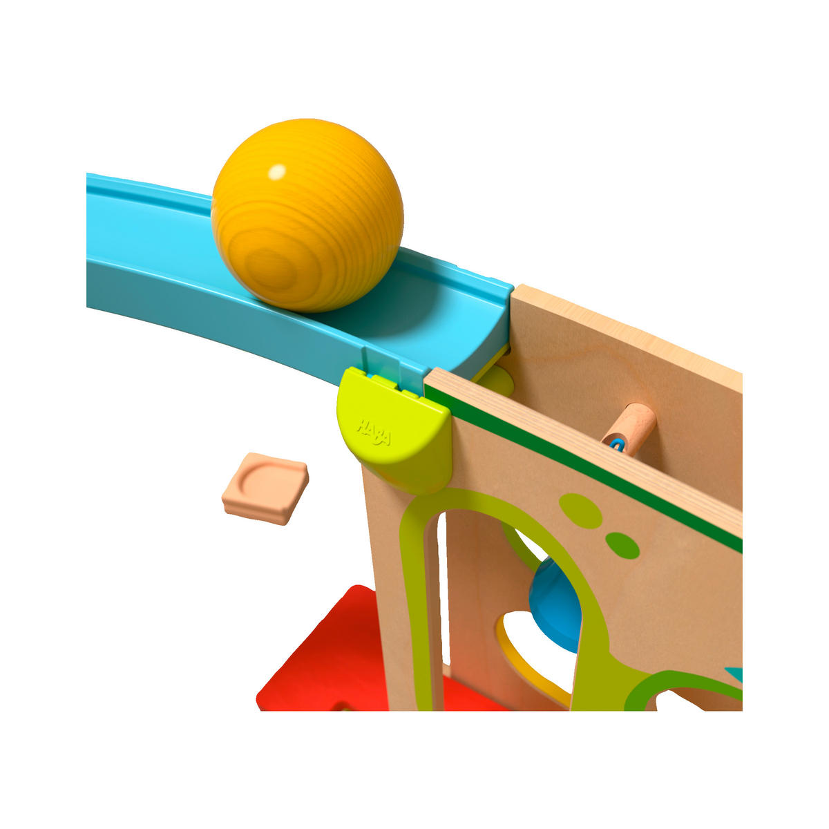 KUGELBAHN - Multicolor, Basics, Holz (35/30/7cm) - Haba