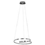 LED-HÄNGELEUCHTE 56/150 cm  - Chromfarben/Weiß, Design, Kunststoff (56/150cm) - Ambiente