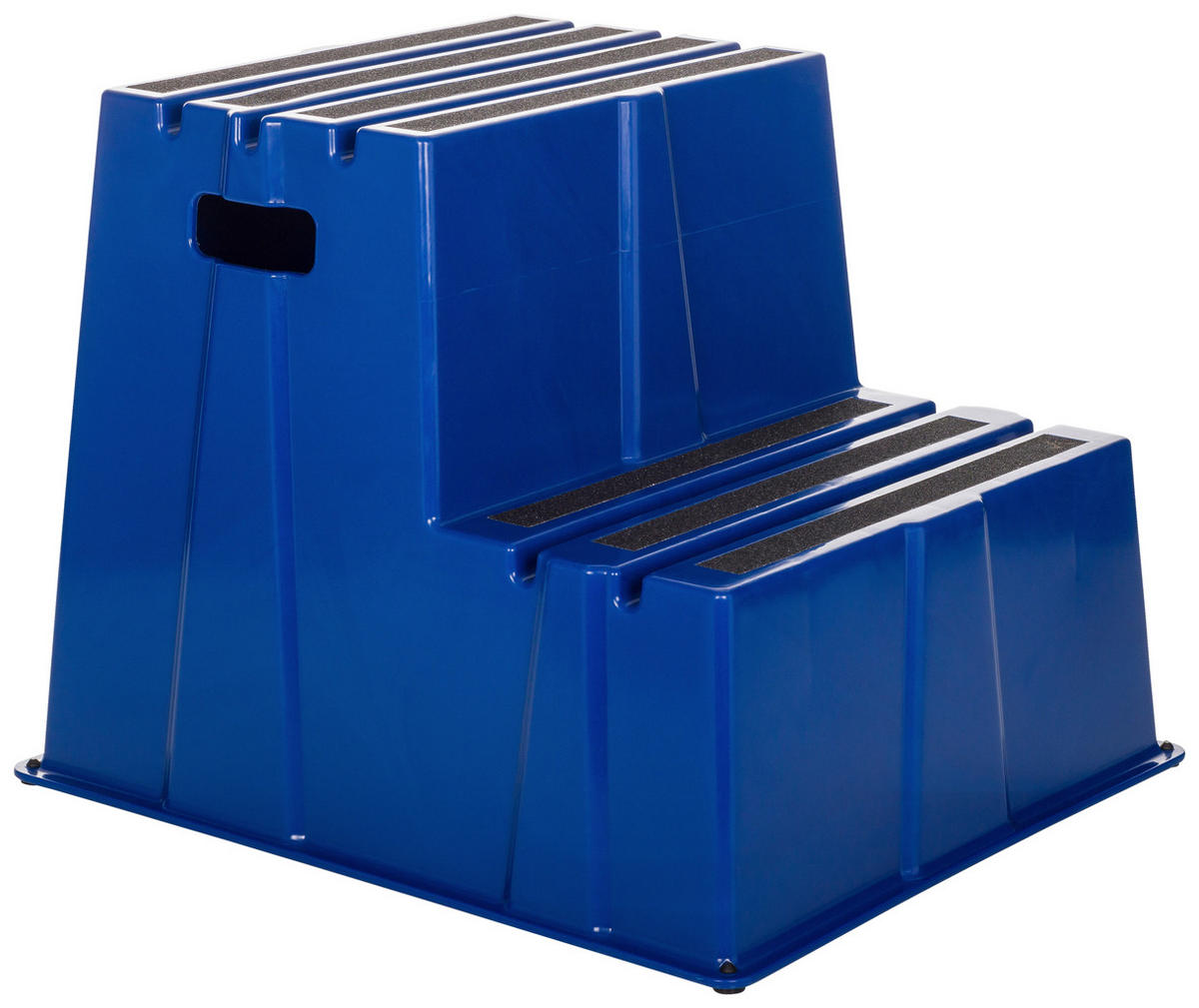 TRITTHOCKER Blau  - Blau, Basics, Kunststoff (57/51/65cm) - MID.YOU
