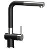 KÜCHENARMATUR 547121PUR  - Chromfarben/Schwarz, Basics, Stein/Metall (22/31/5cm) - Schock