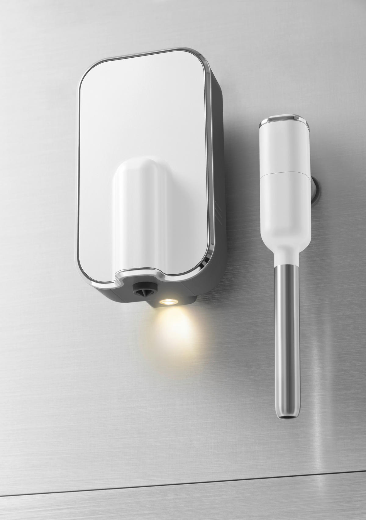 KAFFEEVOLLAUTOMAT 50'S STYLE  - Weiss/Edelstahlfarben, Basics, Kunststoff/Metall (18/33,6/43,3cm) - SMEG