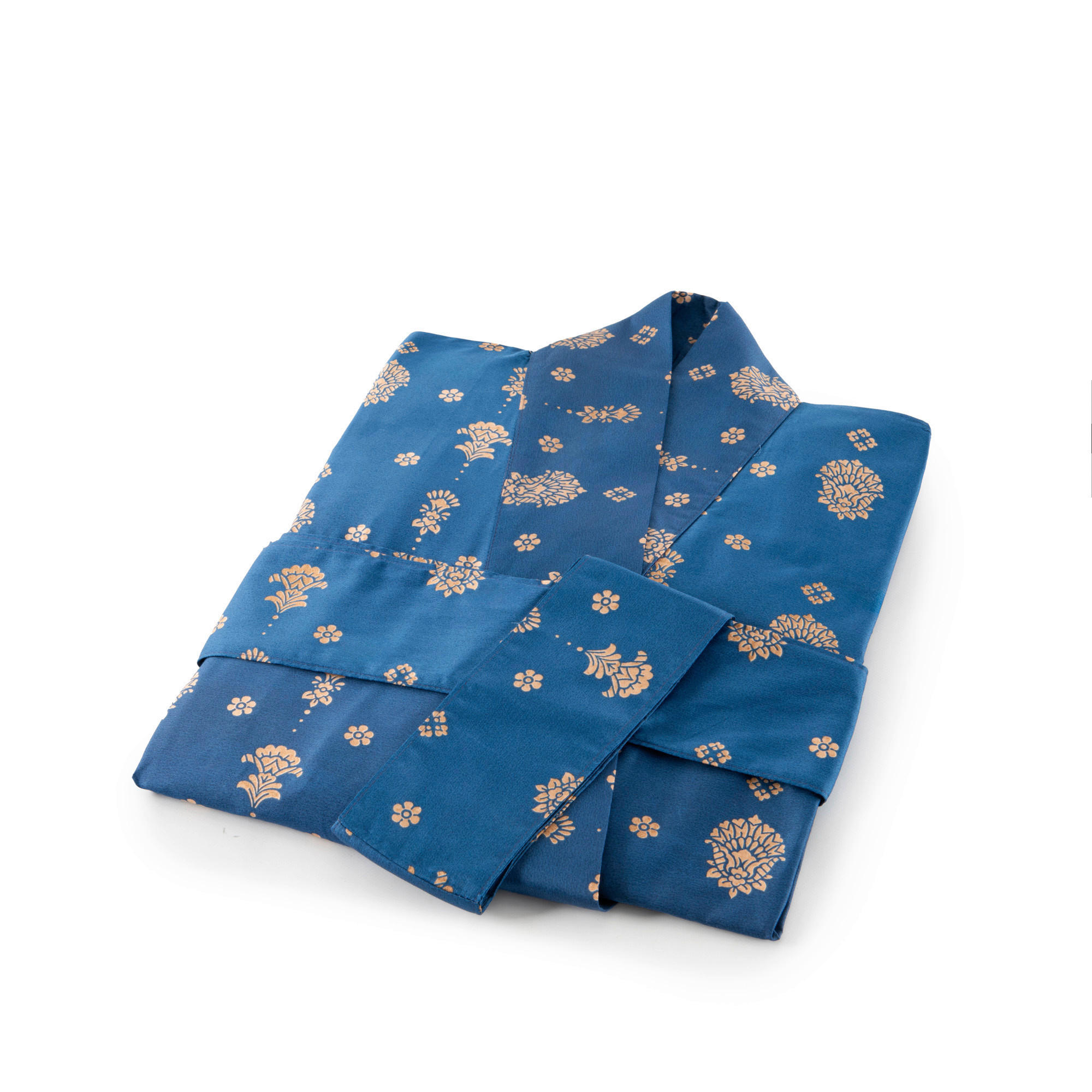 KIMONO  Mergellina  modra  L/XL  - modra, Konvencionalno, tekstil (L/XLnull) - Bassetti