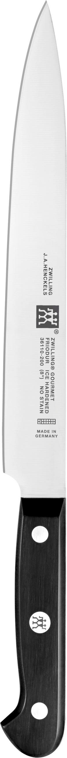 FLEISCHMESSER  20 cm  - Schwarz, Basics, Kunststoff - Zwilling