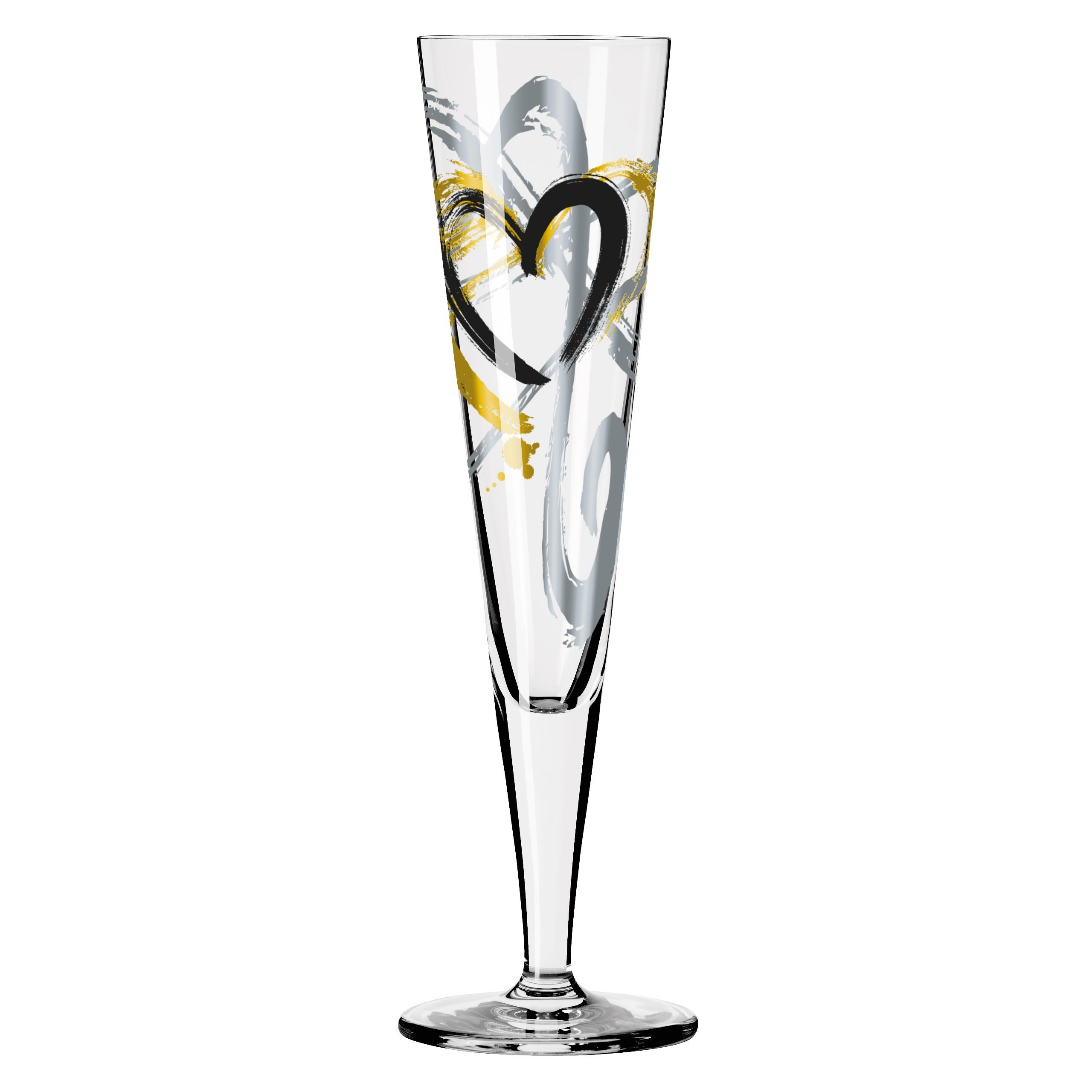 CHAMPAGNERGLAS - Platinfarben/Goldfarben, Basics, Glas (7,2/24cm) - Ritzenhoff