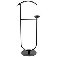 HERRENDIENER in Schwarz 45/116/34 cm   - Schwarz, Basics, Metall (45/116/34cm)