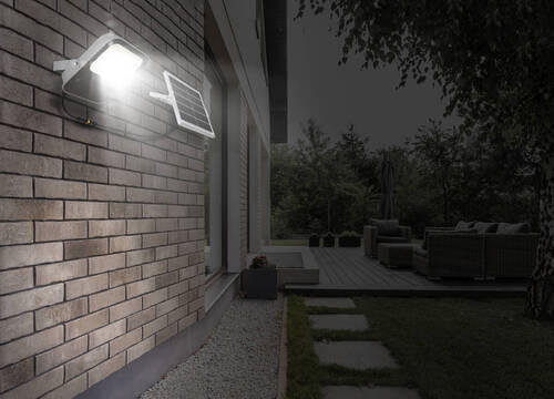 SOLARLEUCHTE 19/22/4,6 cm   - Klar/Grau, KONVENTIONELL, Glas/Metall (19/22/4,6cm) - Globo