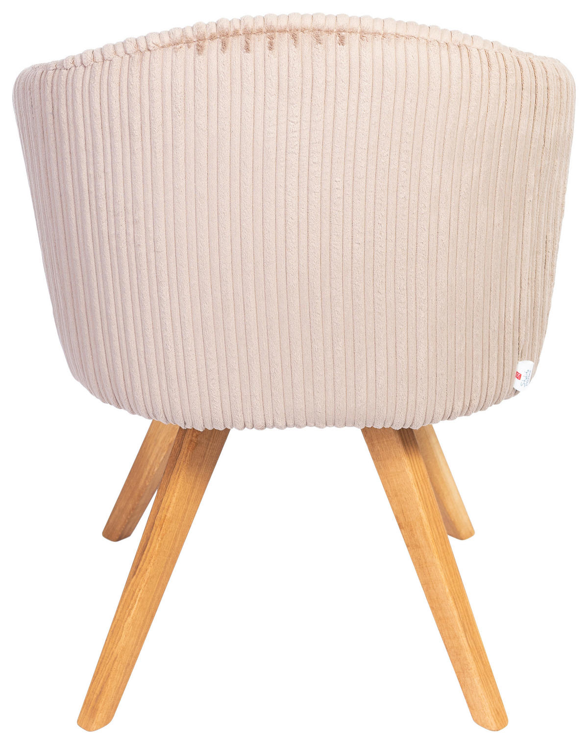 ARMLEHNSTUHL  in Feincord  - Eichefarben/Braun, KONVENTIONELL, Holz/Textil (59/64/58cm) - Stylife