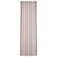 ÖSENVORHANG halbtransparent  - Naturfarben, Basics, Textil (140/245cm) - Fuggerhaus