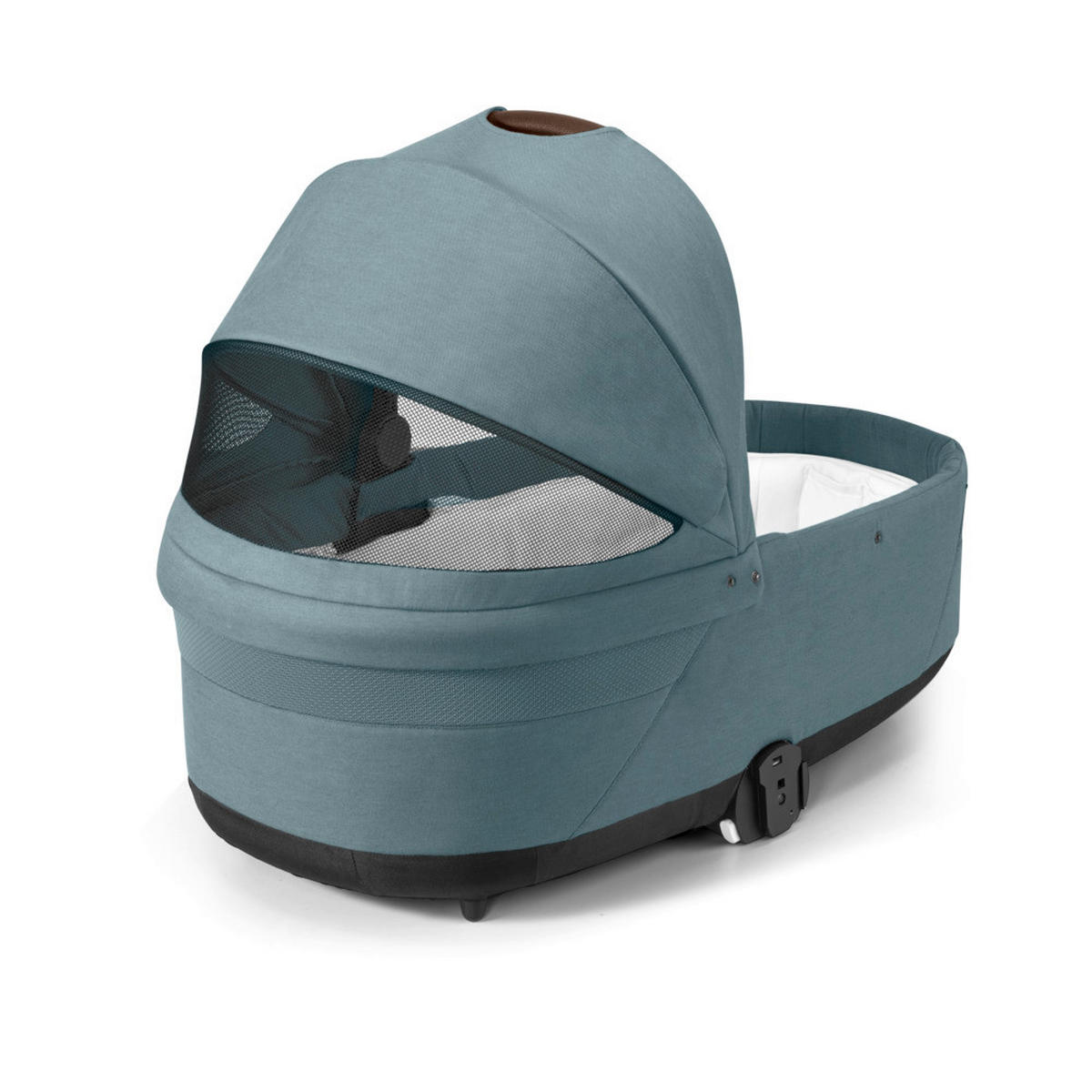 LIEGEWANNE Cot S Lux  - Pastellblau, Basics, Kunststoff/Textil (84,5/41/31,5cm) - cybex GOLD