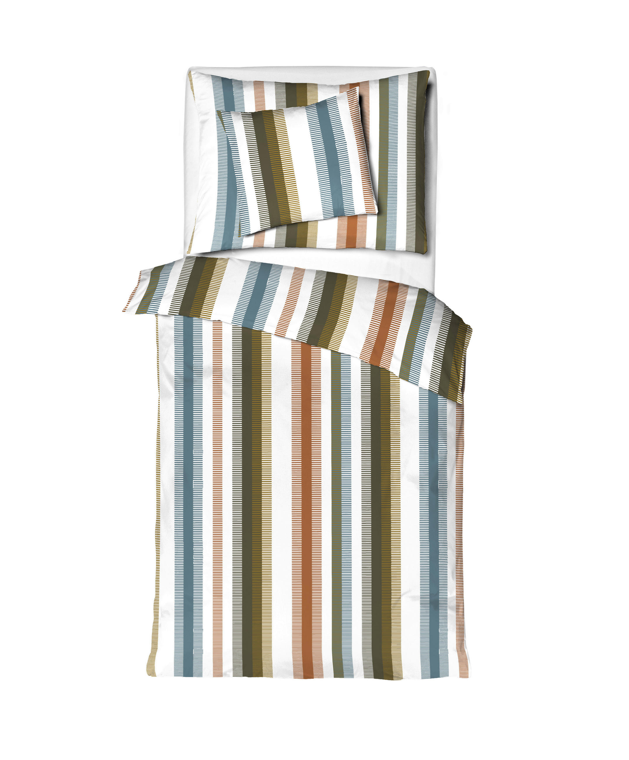 ÁGYNEMŰHUZAT-GARNITÚRA 140/200 cm  - színes, Basics, textil (140/200cm)