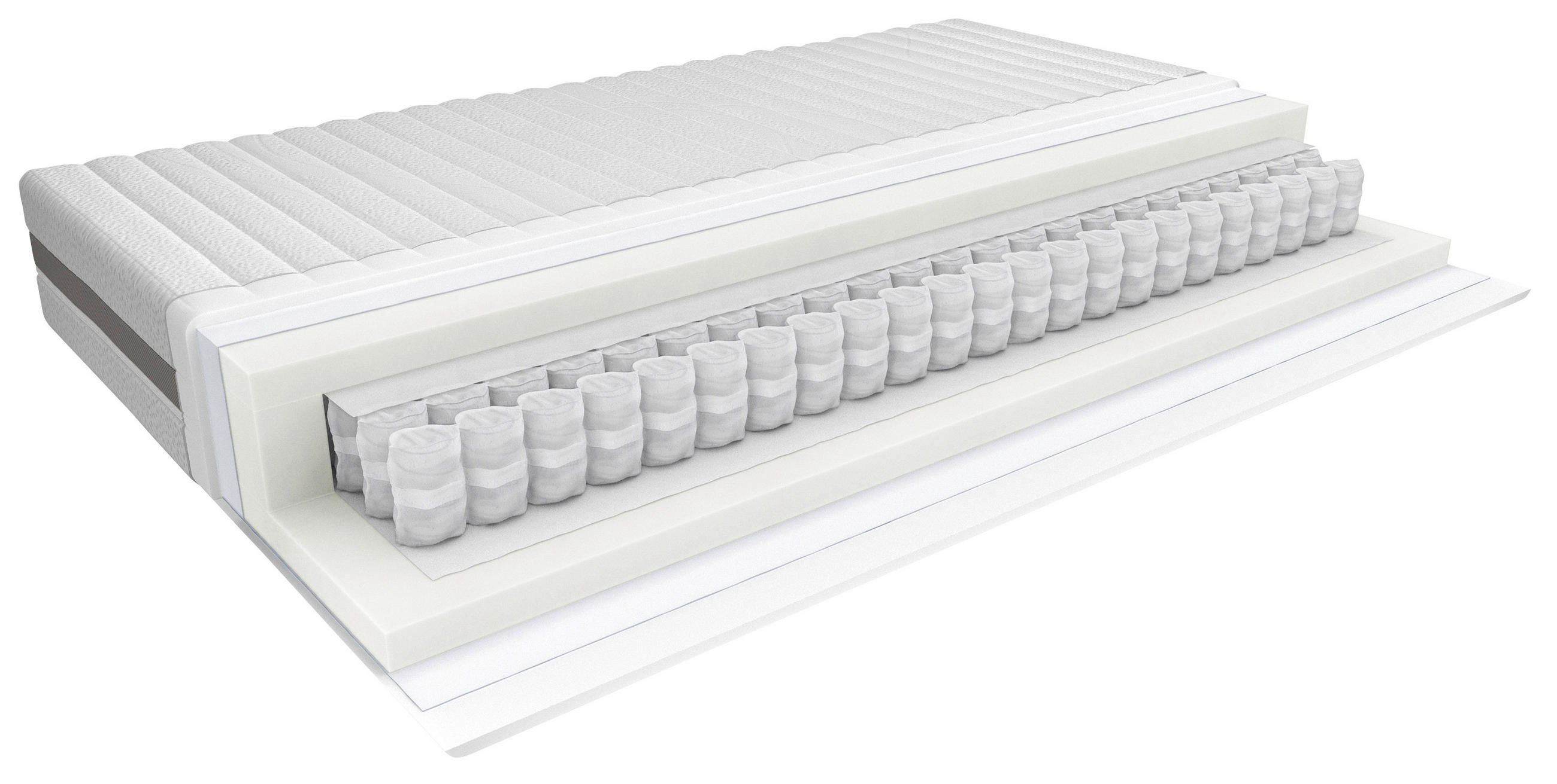VZMETNICA 90/200 cm  - bela, Design, tekstil (90/200cm) - Hom`in
