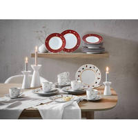 ASSIETT CHRISTMAS TOYS  23 cm   - vit, Klassisk, keramik (23cm) - X-Mas