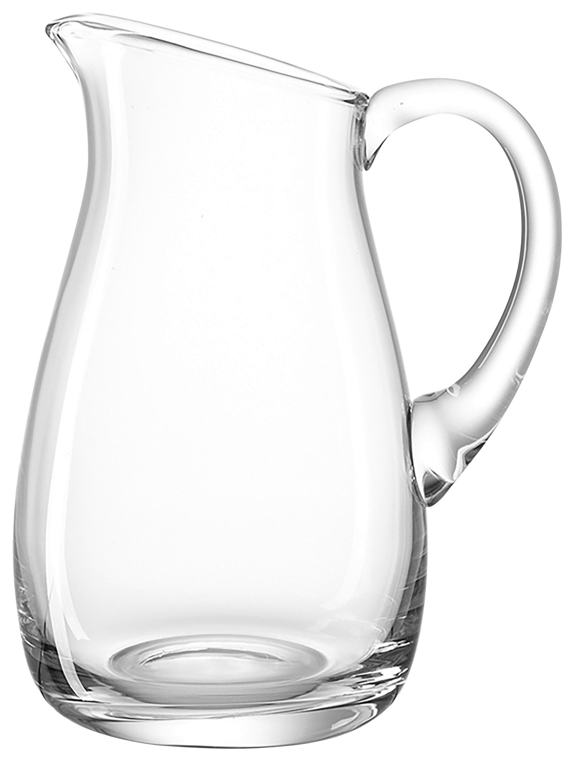 GLASKRUG 1 l  Giardino  - Klar, KONVENTIONELL, Glas (15,5/20/12cm) - Leonardo