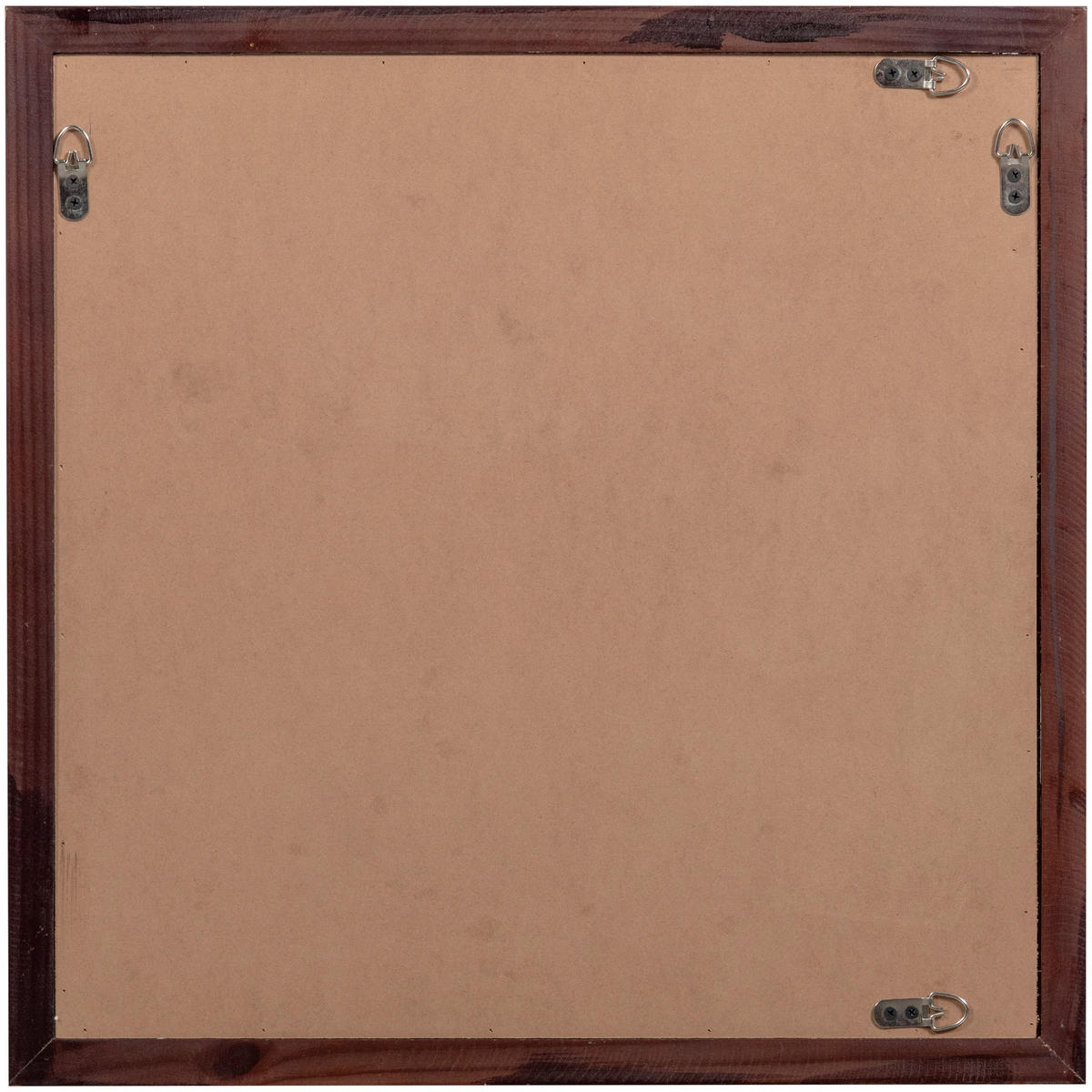 BILD 60/60/10 cm  - Dunkelbraun/Naturfarben, Basics, Holzwerkstoff/Textil (60/60/10cm) - Livetastic