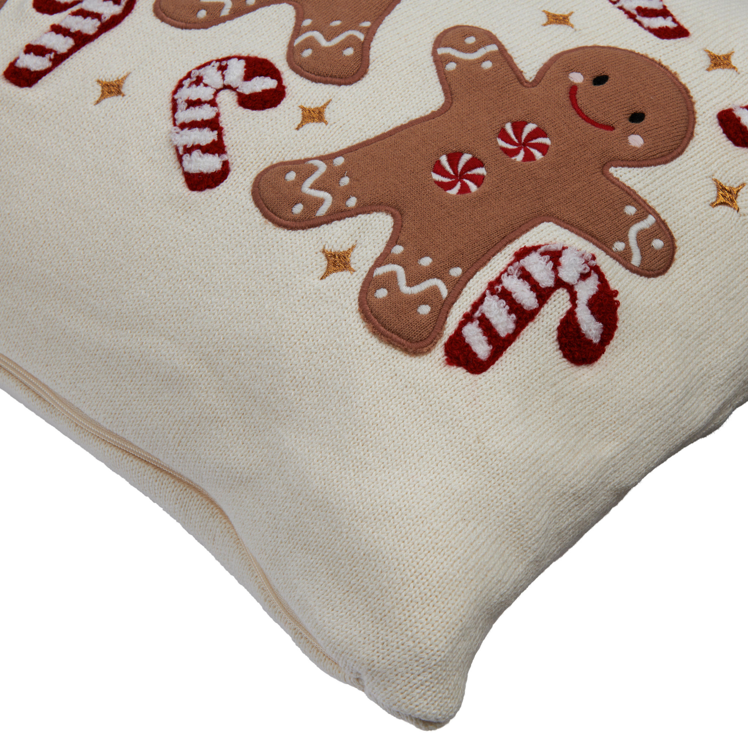 DEKORAČNÍ POLŠTÁŘ 40/60 cm - přírodní barvy/červená, Trend, textil (40/60cm) - X-Mas