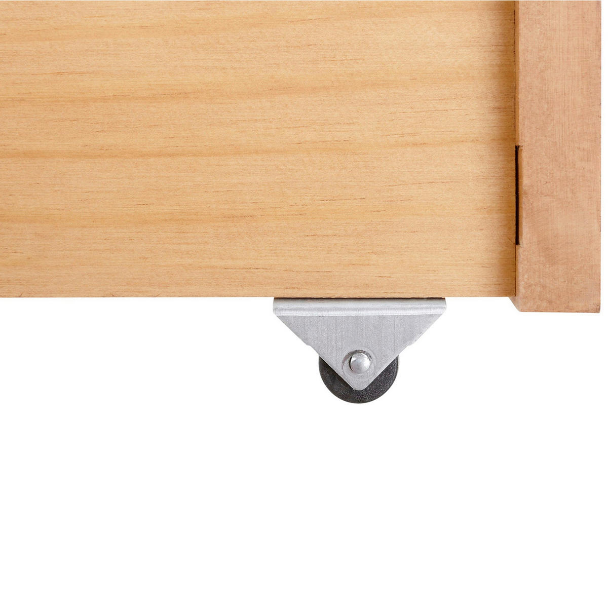HAUSBETT 90/200 cm,  in Naturfarben, Bettschublade, Lattenrost für Zusatzbett, Lattenrost für Hauptbett  - Naturfarben, MODERN, Holz (90/200cm) - MID.YOU