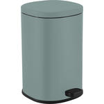 TRETEIMER 5 l  Metall, Kunststoff  - Schwarz/Grün, Trend, Kunststoff/Metall (25cm) - Homeware