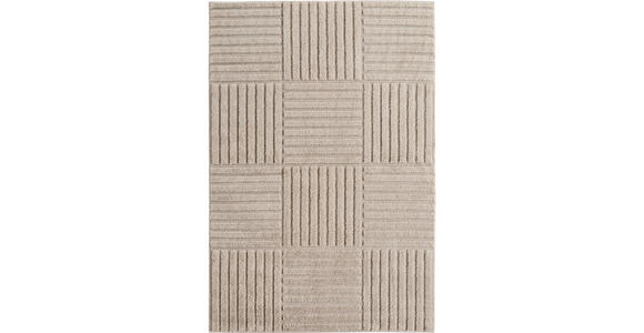 FLACHWEBETEPPICH 160/230 cm ART Beige  - Beige, Basics, Kunststoff/Textil (160/230cm) - Novel