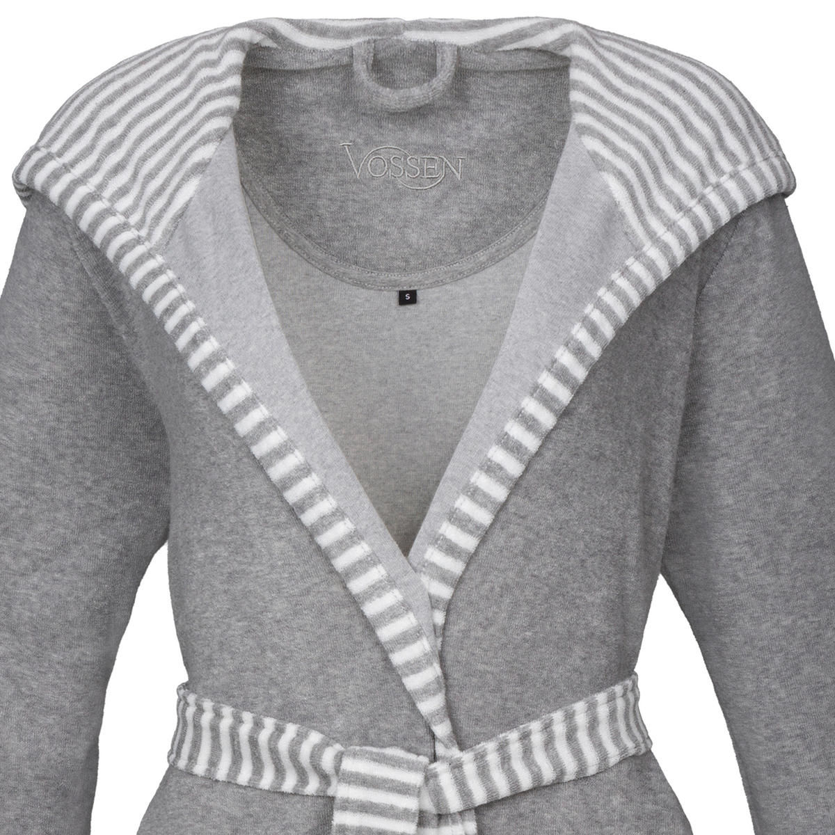 BADEMANTEL Juno XS Damen  - Grau, Basics, Textil (XSnull) - Vossen