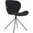 STUHL Schwarz - Schwarz, Design, Textil/Metall (51/80/56cm) STUHL Schwarz - Schwarz, Design, Textil/Metall (51/80/56cm)
