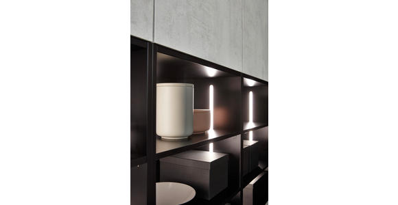 EINBAUKÜCHE - Grau, Design, Holzwerkstoff - Dieter Knoll