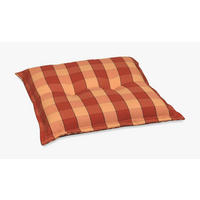 GARTENHOCKERAUFLAGE   50/9/50 cm  - Beige/Rot, Basics, Textil (50/9/50cm)