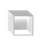 LED-WANDLEUCHTE 25/25/9,2 cm   - Weiß, Design, Metall (25/25/9,2cm) - Globo