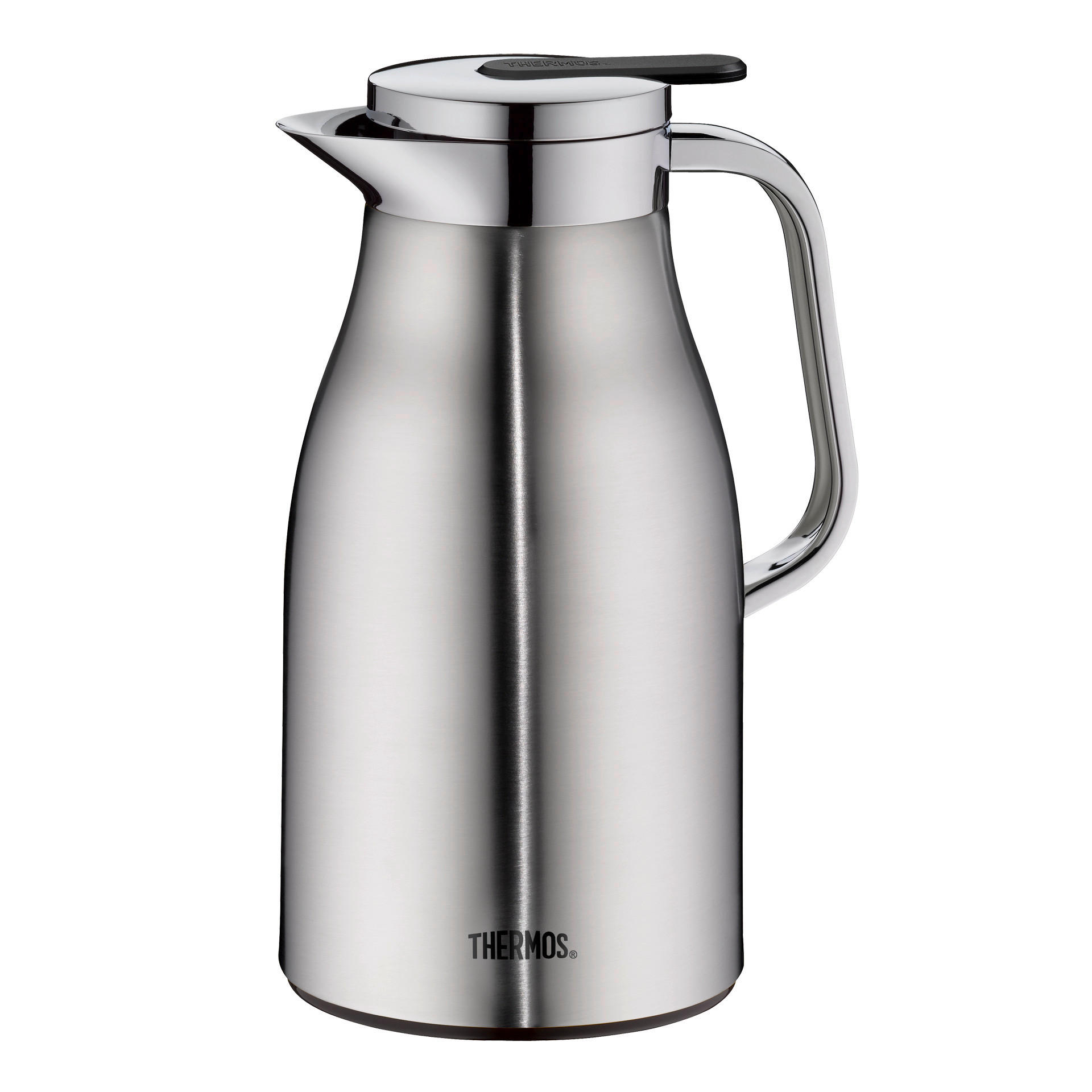 ISOLIERKANNE 1.0 l  - Silberfarben, Design, Metall (1.0l)