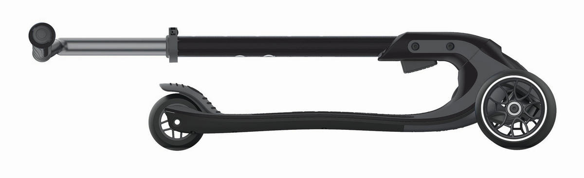 KINDERSCOOTER ULTIMUM  - Dunkelgrau/Schwarz, Basics, Kunststoff/Metall (39,5/101/63cm) - GLOBBER