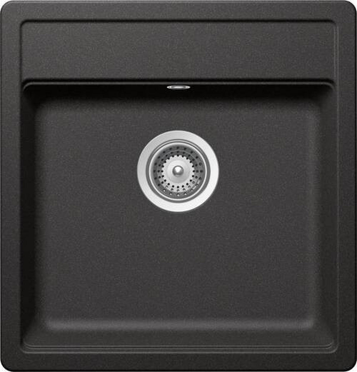 SPÜLE MONN100SUSTO  - Graphitfarben, Basics, Stein (49/51cm) - Schock