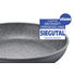 BRATPFANNE 24 cm PTFE-Antihaftbeschichtung - Grau, Basics, Metall (24cm) - Schulte Ufer