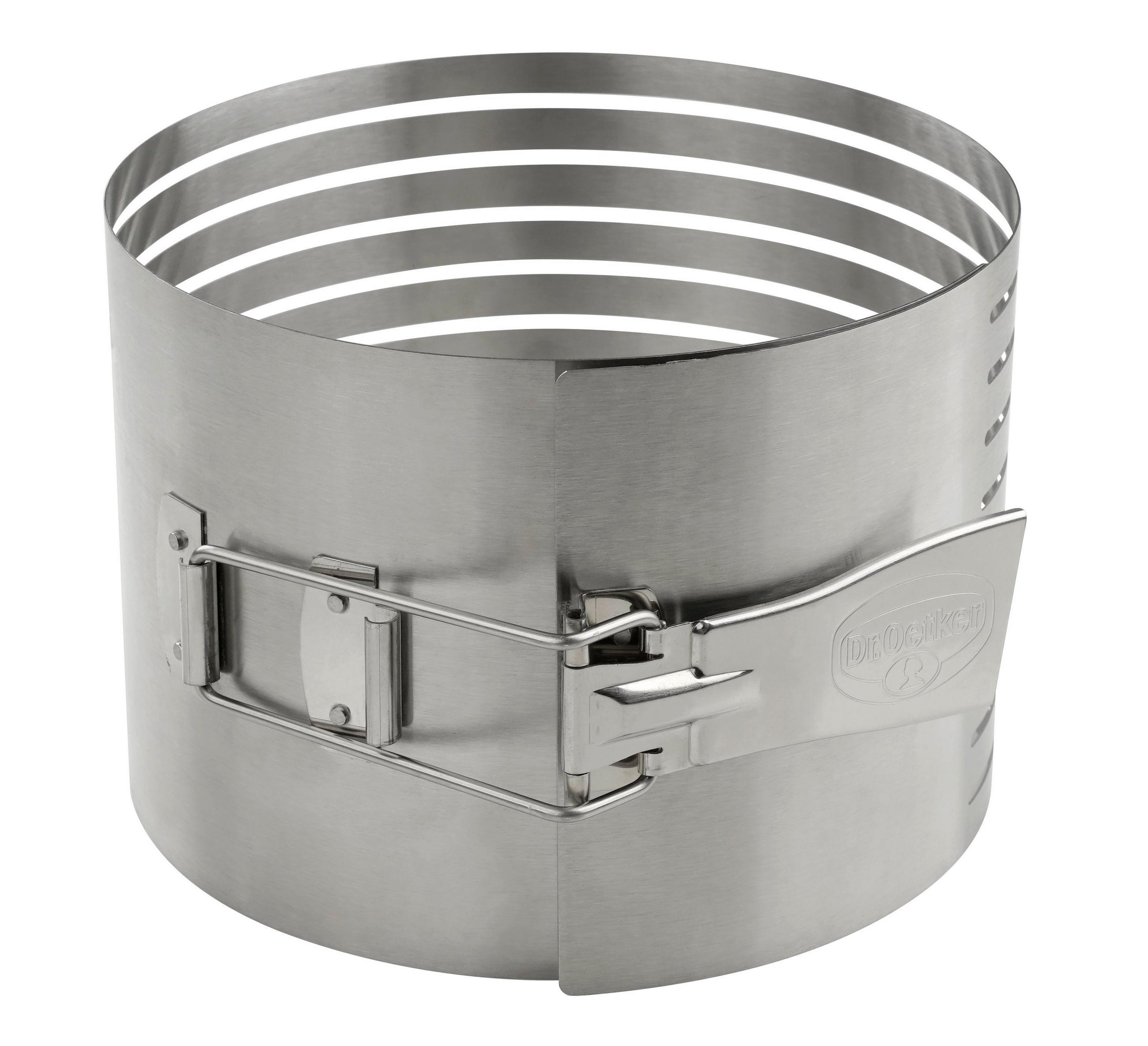 TORTENTEILER - Silberfarben, Basics, Metall (20cm) - Dr.Oetker