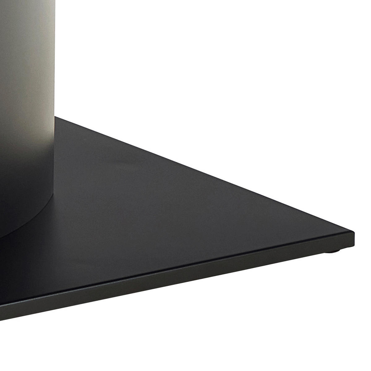 ESSTISCH in Metall, Keramik 200/100/75,5 cm  - Schwarz/Weiß, MODERN, Keramik/Metall (200/100/75,5cm) - MID.YOU