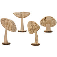 DEKOPILZ - Naturfarben, Natur, Holz (8,00/16,00/14,00cm)
