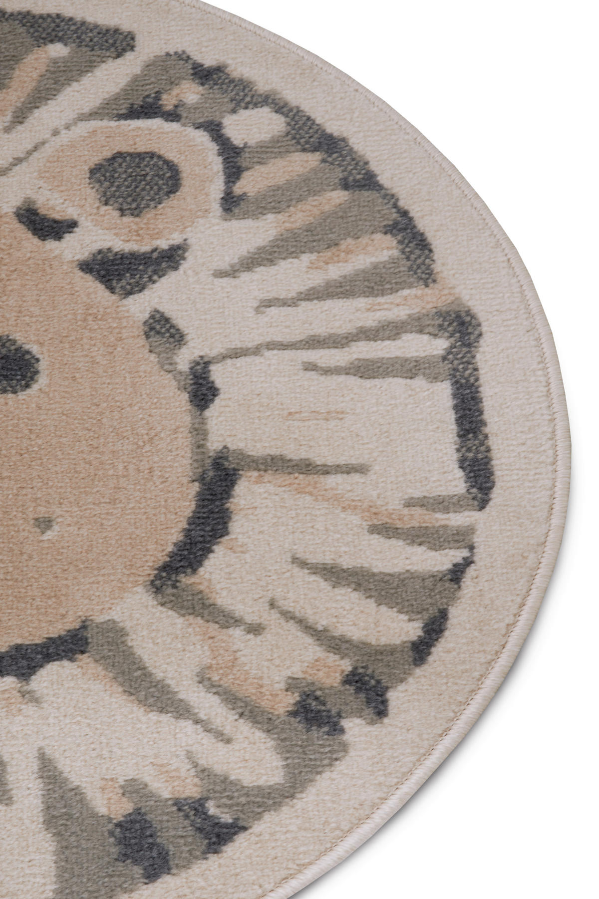 KINDERTEPPICH 140 cm Adventures  - Creme/Grau, Design, Kunststoff/Textil (140cm)