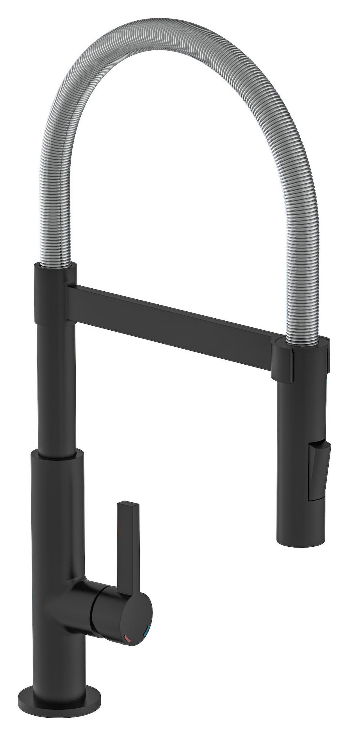 KONYHAI CSAPTELEP 26/48,5/5,5 cm  - króm/fekete, Basics, fém (26/48,5/5,5cm) - Xora