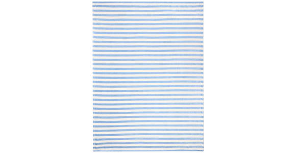 DECKE 140/190 cm  - Hellblau, Design, Textil (140/190cm) - Esposa