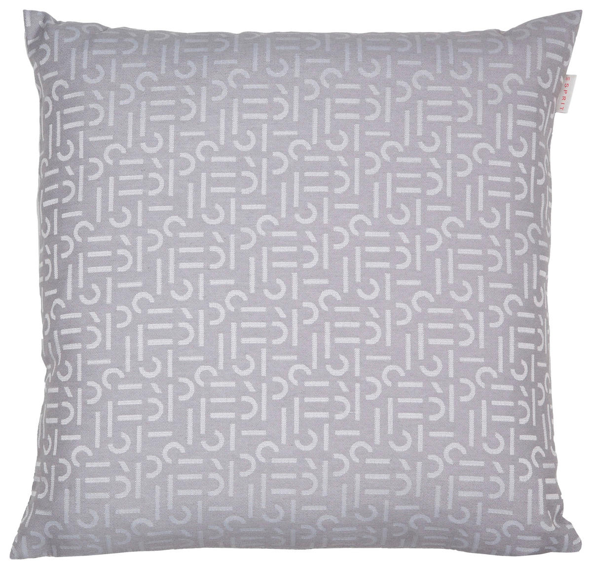 KISSENHÜLLE E-SCATTER Scatter 45/45 cm  - Hellgrau/Grau, Konventionell, Textil (45/45cm) - Esprit