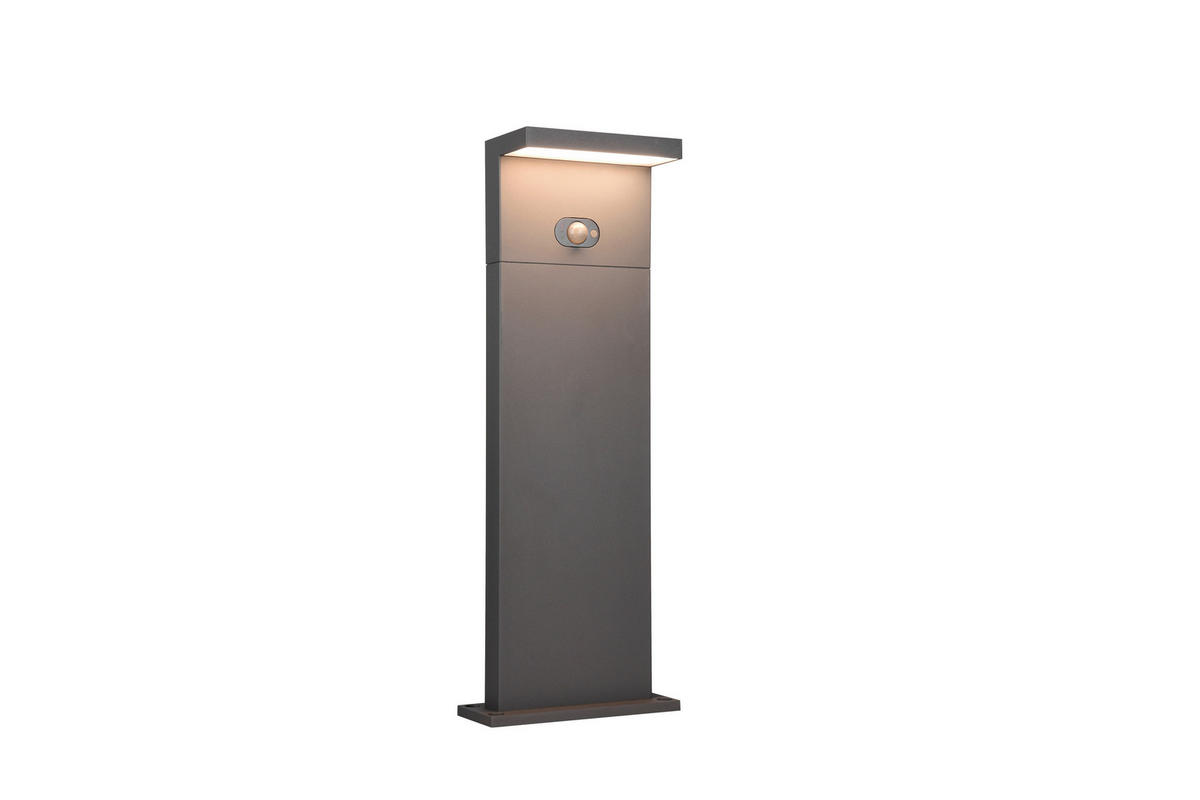 VÄGLAMPA - antracit, Design, metall (22/13/60cm) - Trio Leuchten