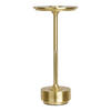 AKKU-TISCHLEUCHTE 13/28,5/13 cm   - Messingfarben, Basics, Metall (13/28,5/13cm)