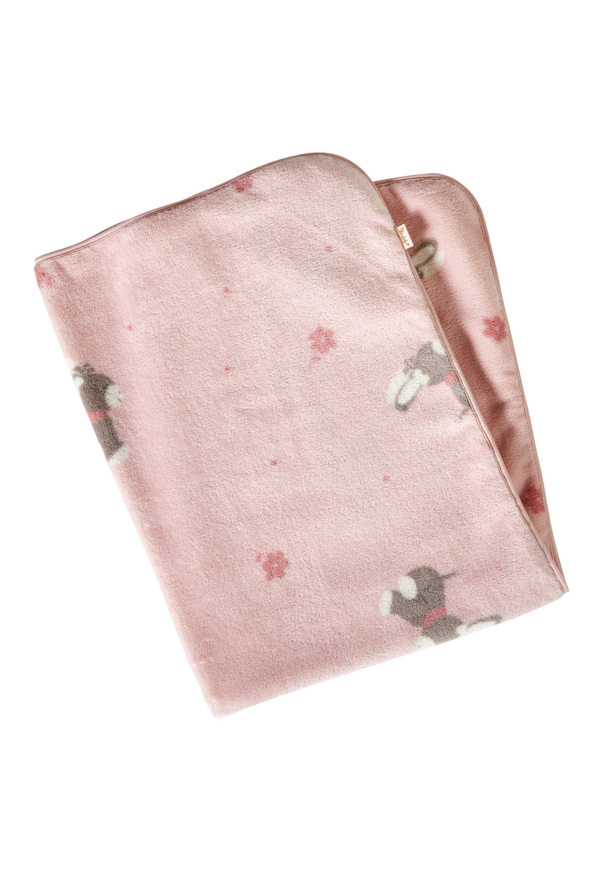 BABYDECKE 100/75/1 cm  - Hellrosa, Basics, Textil (100/75/1cm) - Sterntaler