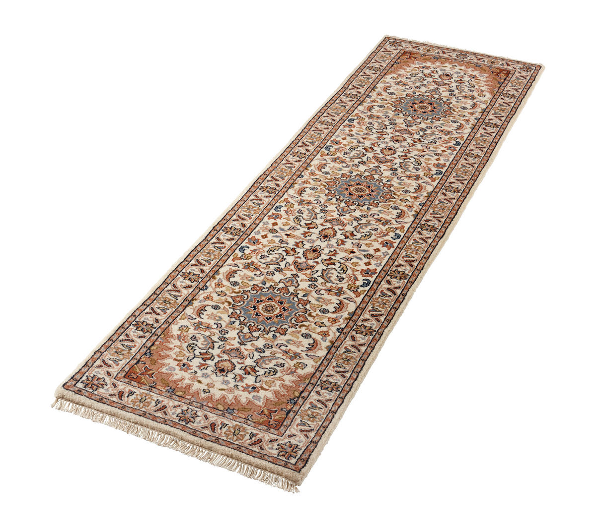 ORIENTALISK MATTA 80/300 cm Nain Cream  - cremefärgad, Lifestyle, textil (80/300cm) - Cazaris