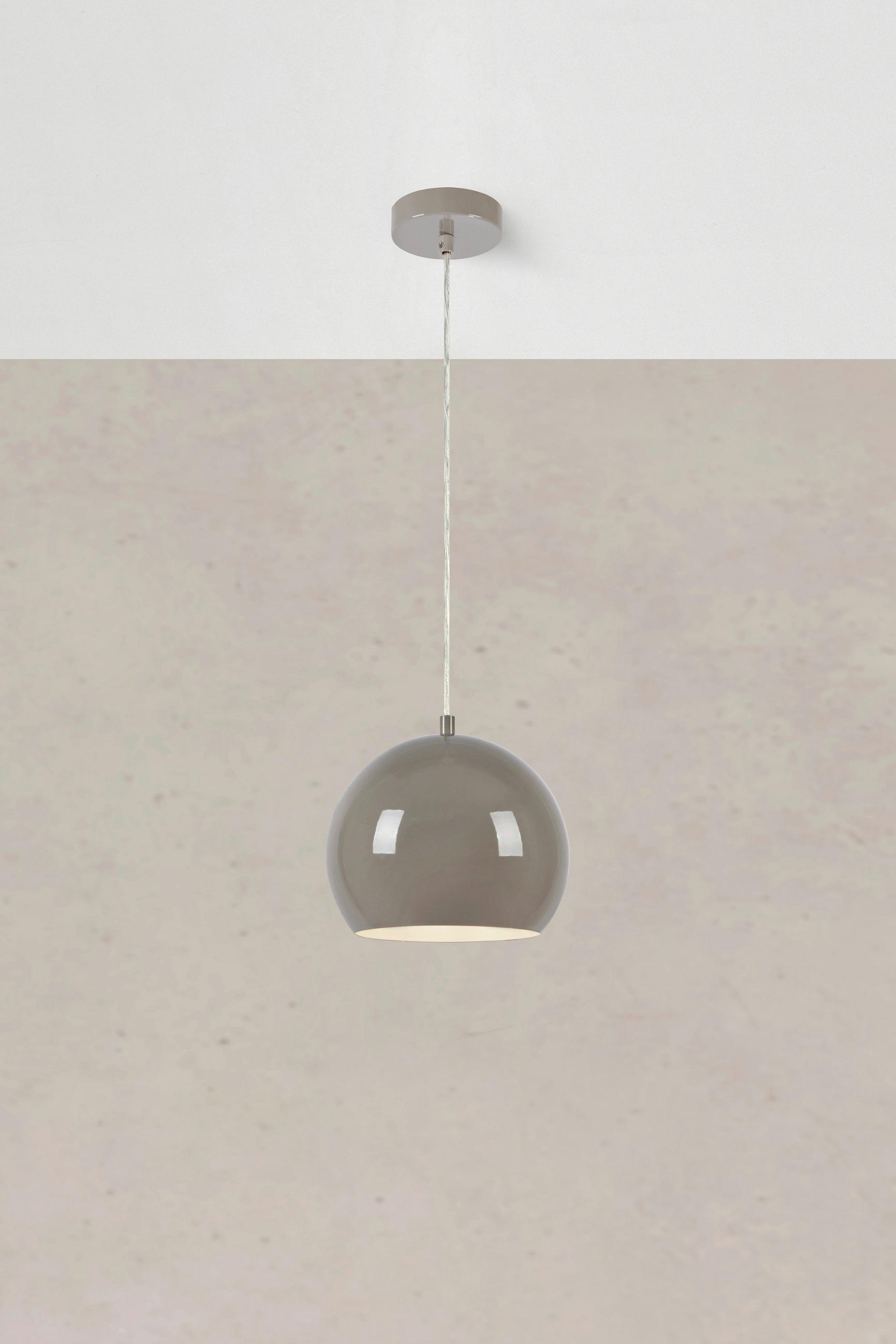 PENDELLEUCHTE POP 20/17,5 cm   - Hellgrau, Design, Metall (20/17,5cm) - Markslöjd